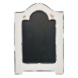 Hanging Wood Chalkboard Sign 11" x 7.5" Display Board for Wedding, Home, Cafe